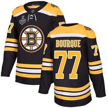 NHL Bruins #77 Ray Bourque Schwarz Heim 2019 Stanley Cup Final